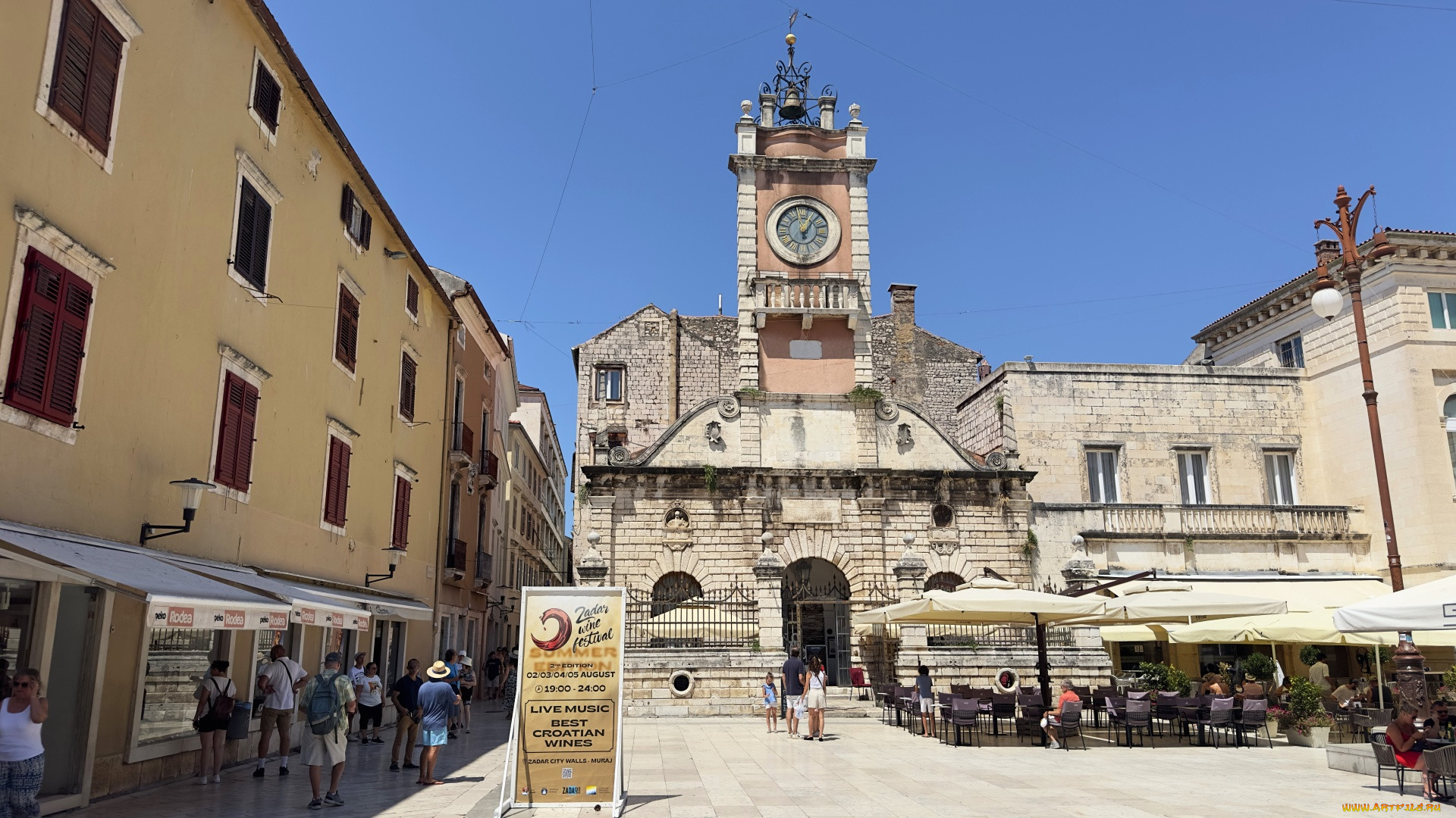 narodni trg church square, zadar, croatia, , - ,  ,  , narodni, trg, church, square
